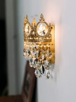 Vakkerlight Vintage Crystal Wall Lamp Wall Sconces