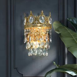 Vakkerlight Vintage Crystal Wall Lamp Wall Sconces