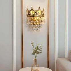 Vakkerlight Vintage Crystal Wall Lamp Wall Sconces