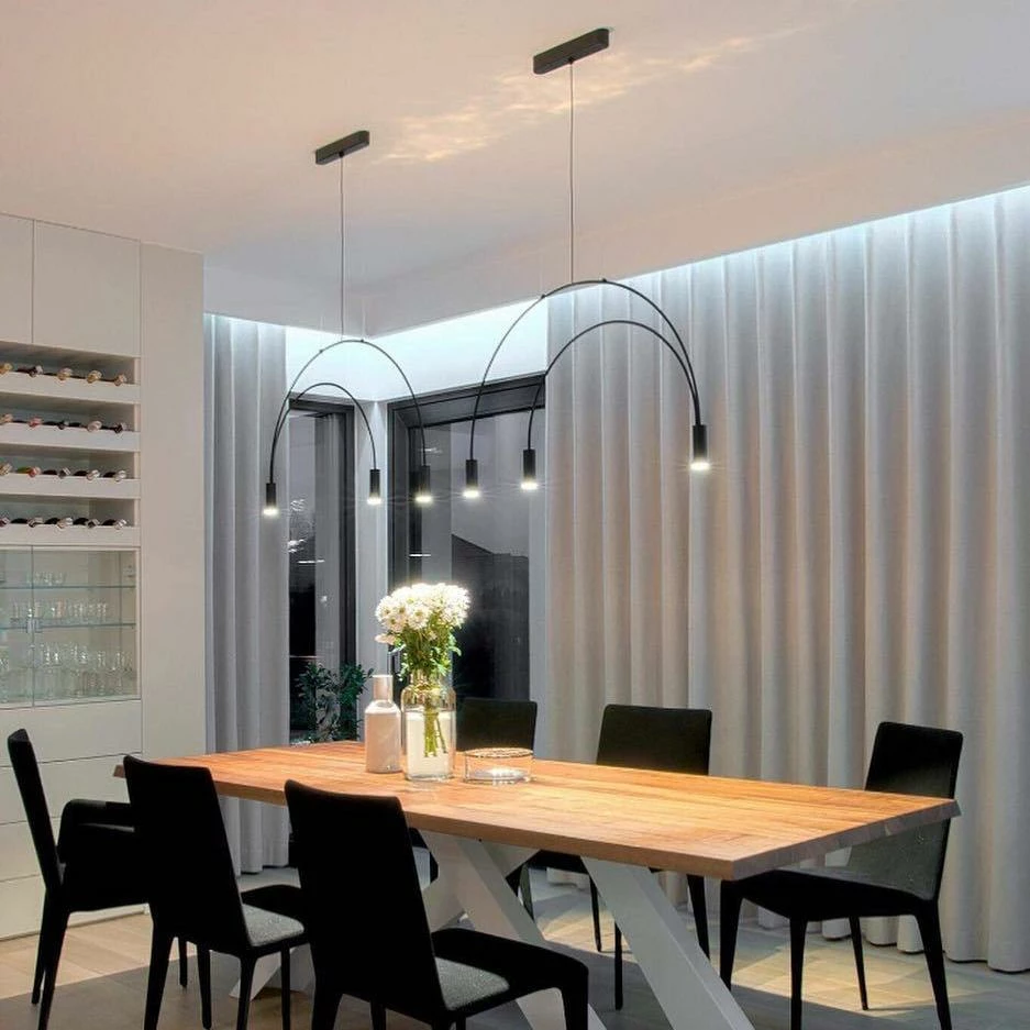 Budget ๐ Vakkerlight Chandeliers Arcs Pendant Light ๐ฏ 4 Vakkerlight Chandeliers Arcs Pendant Light