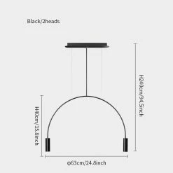 Budget ๐ Vakkerlight Chandeliers Arcs Pendant Light ๐ฏ 40 Vakkerlight Chandeliers Arcs Pendant Light