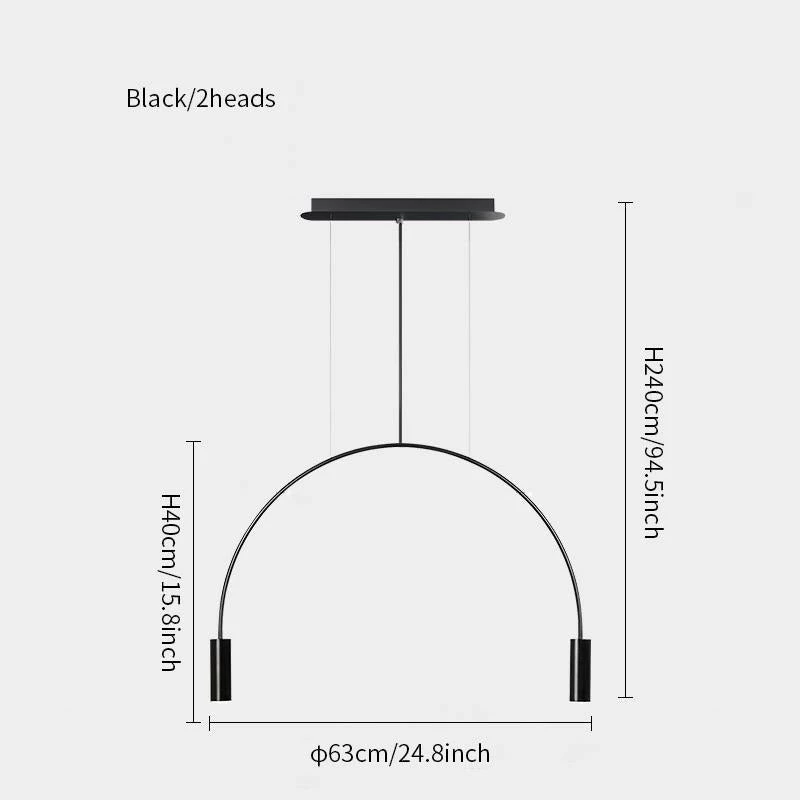 Budget ๐ Vakkerlight Chandeliers Arcs Pendant Light ๐ฏ 9 Vakkerlight Chandeliers Arcs Pendant Light