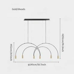 Budget ๐ Vakkerlight Chandeliers Arcs Pendant Light ๐ฏ 41 Vakkerlight Chandeliers Arcs Pendant Light