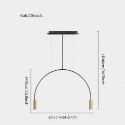 Budget ๐ Vakkerlight Chandeliers Arcs Pendant Light ๐ฏ 42 Vakkerlight Chandeliers Arcs Pendant Light
