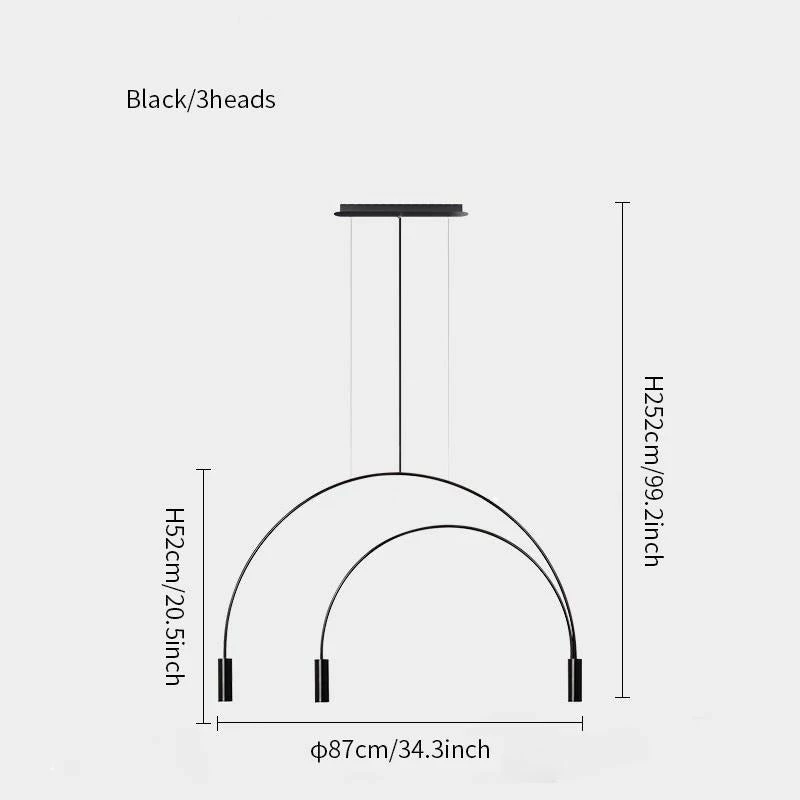 Budget ๐ Vakkerlight Chandeliers Arcs Pendant Light ๐ฏ 12 Vakkerlight Chandeliers Arcs Pendant Light