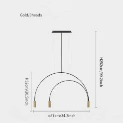 Budget ๐ Vakkerlight Chandeliers Arcs Pendant Light ๐ฏ 44 Vakkerlight Chandeliers Arcs Pendant Light