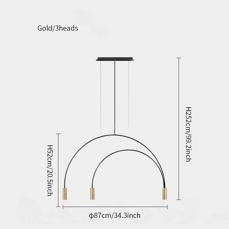 Budget ๐ Vakkerlight Chandeliers Arcs Pendant Light ๐ฏ 13 Vakkerlight Chandeliers Arcs Pendant Light