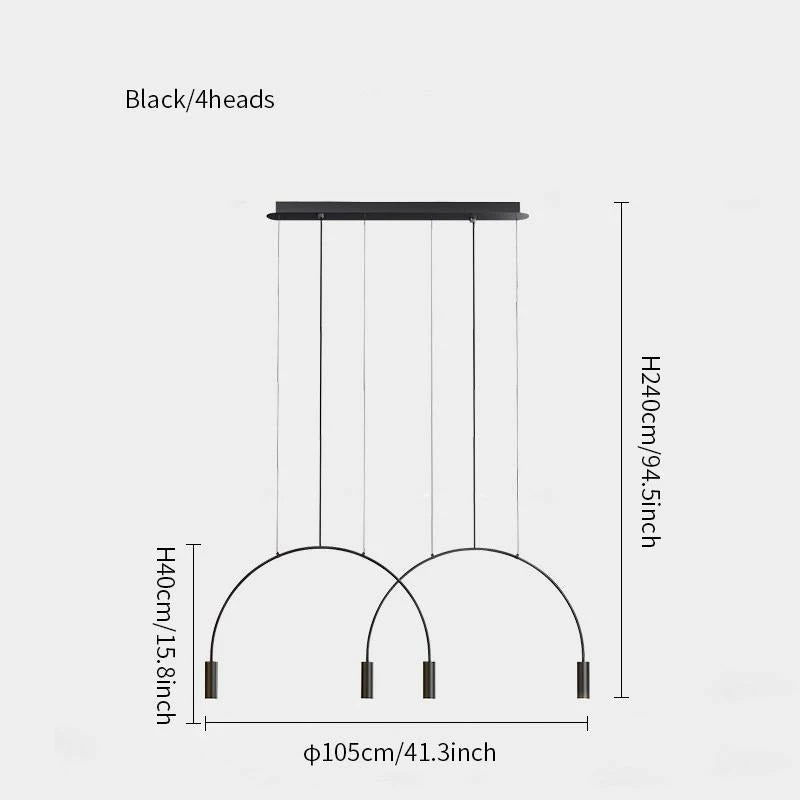 Budget ๐ Vakkerlight Chandeliers Arcs Pendant Light ๐ฏ 14 Vakkerlight Chandeliers Arcs Pendant Light