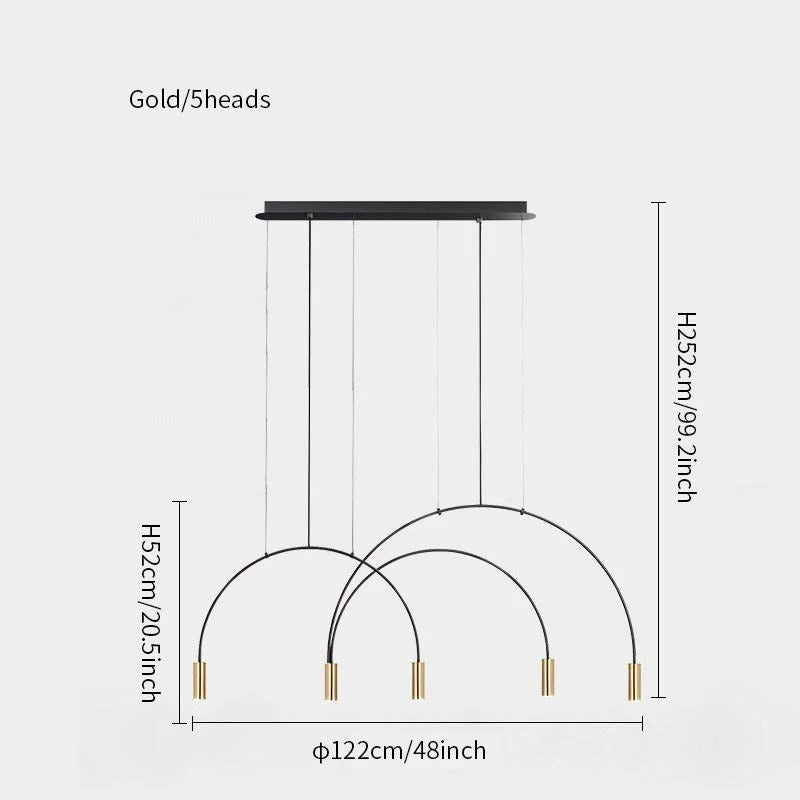 Budget ๐ Vakkerlight Chandeliers Arcs Pendant Light ๐ฏ 17 Vakkerlight Chandeliers Arcs Pendant Light