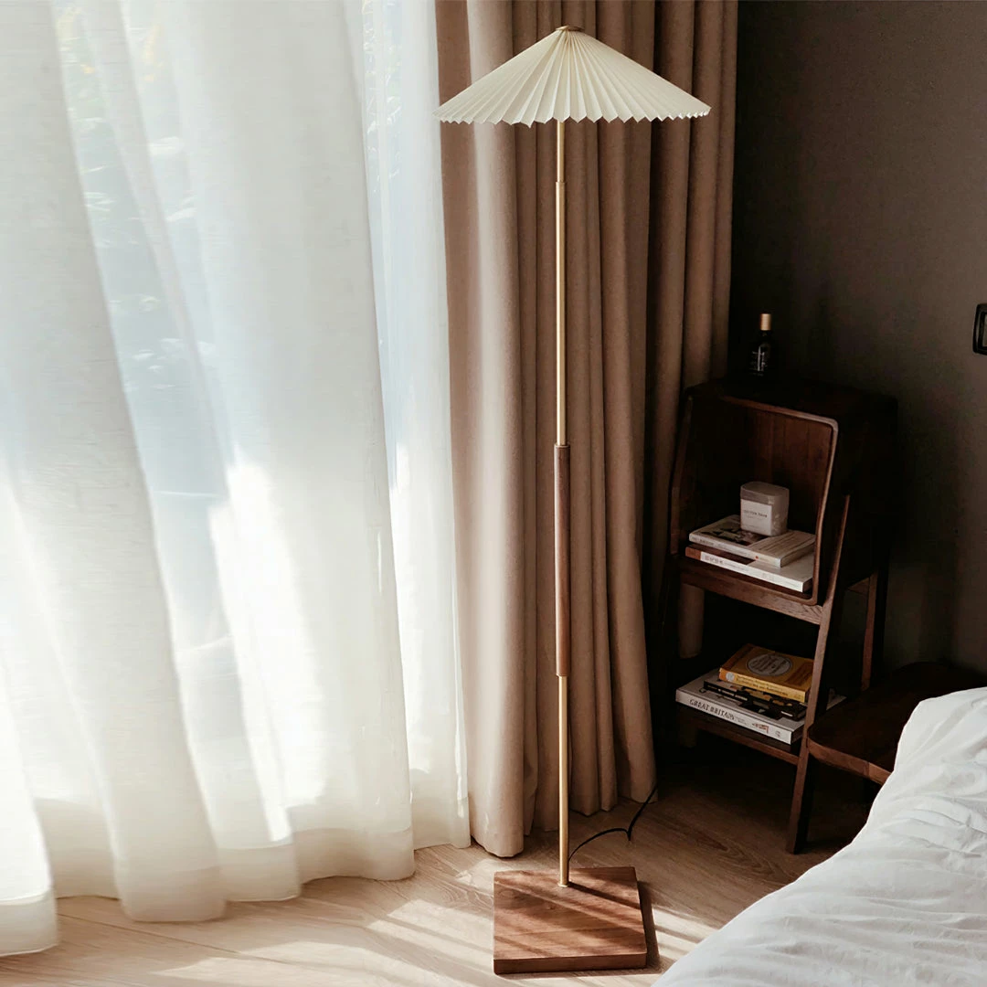 Discount ๐ฏ Vakkerlight Walnut Brass Floor Lamp ๐ 5 Vakkerlight Walnut Brass Floor Lamp