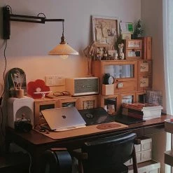 Vakkerlight Wall Sconces Walnut Telescopic Wall Lamp