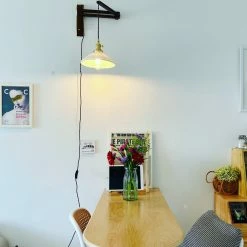 Vakkerlight Wall Sconces Walnut Telescopic Wall Lamp