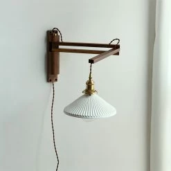 Vakkerlight Wall Sconces Walnut Telescopic Wall Lamp