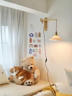 Vakkerlight Wall Sconces Walnut Telescopic Wall Lamp