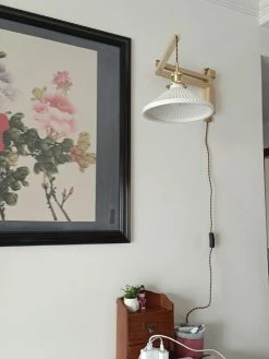 Vakkerlight Wall Sconces Walnut Telescopic Wall Lamp