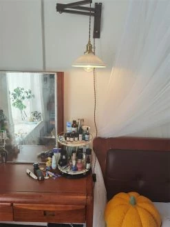 Vakkerlight Wall Sconces Walnut Telescopic Wall Lamp