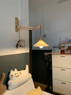 Vakkerlight Wall Sconces Walnut Telescopic Wall Lamp