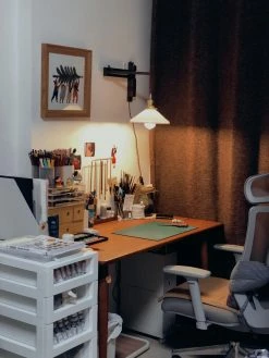 Vakkerlight Wall Sconces Walnut Telescopic Wall Lamp