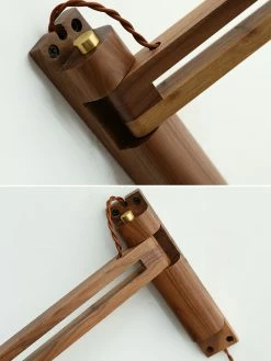 Vakkerlight Wall Sconces Walnut Telescopic Wall Lamp