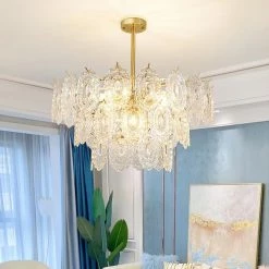 Promo โญ Vakkerlight Wave Glass Chandelier ๐ 50 Vakkerlight Wave Glass Chandelier