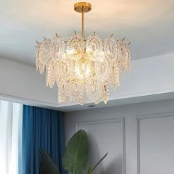 Promo โญ Vakkerlight Wave Glass Chandelier ๐ 40 Vakkerlight Wave Glass Chandelier