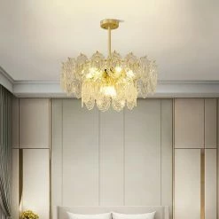 Promo โญ Vakkerlight Wave Glass Chandelier ๐ 51 Vakkerlight Wave Glass Chandelier