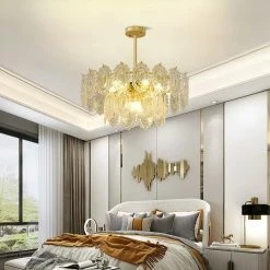 Promo โญ Vakkerlight Wave Glass Chandelier ๐ 52 Vakkerlight Wave Glass Chandelier