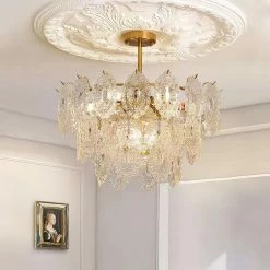 Promo โญ Vakkerlight Wave Glass Chandelier ๐ 42 Vakkerlight Wave Glass Chandelier