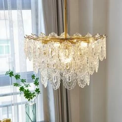 Promo โญ Vakkerlight Wave Glass Chandelier ๐ 57 Vakkerlight Wave Glass Chandelier