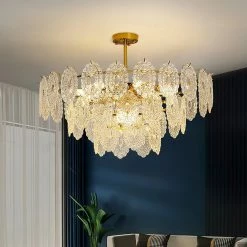 Promo โญ Vakkerlight Wave Glass Chandelier ๐ 60 Vakkerlight Wave Glass Chandelier