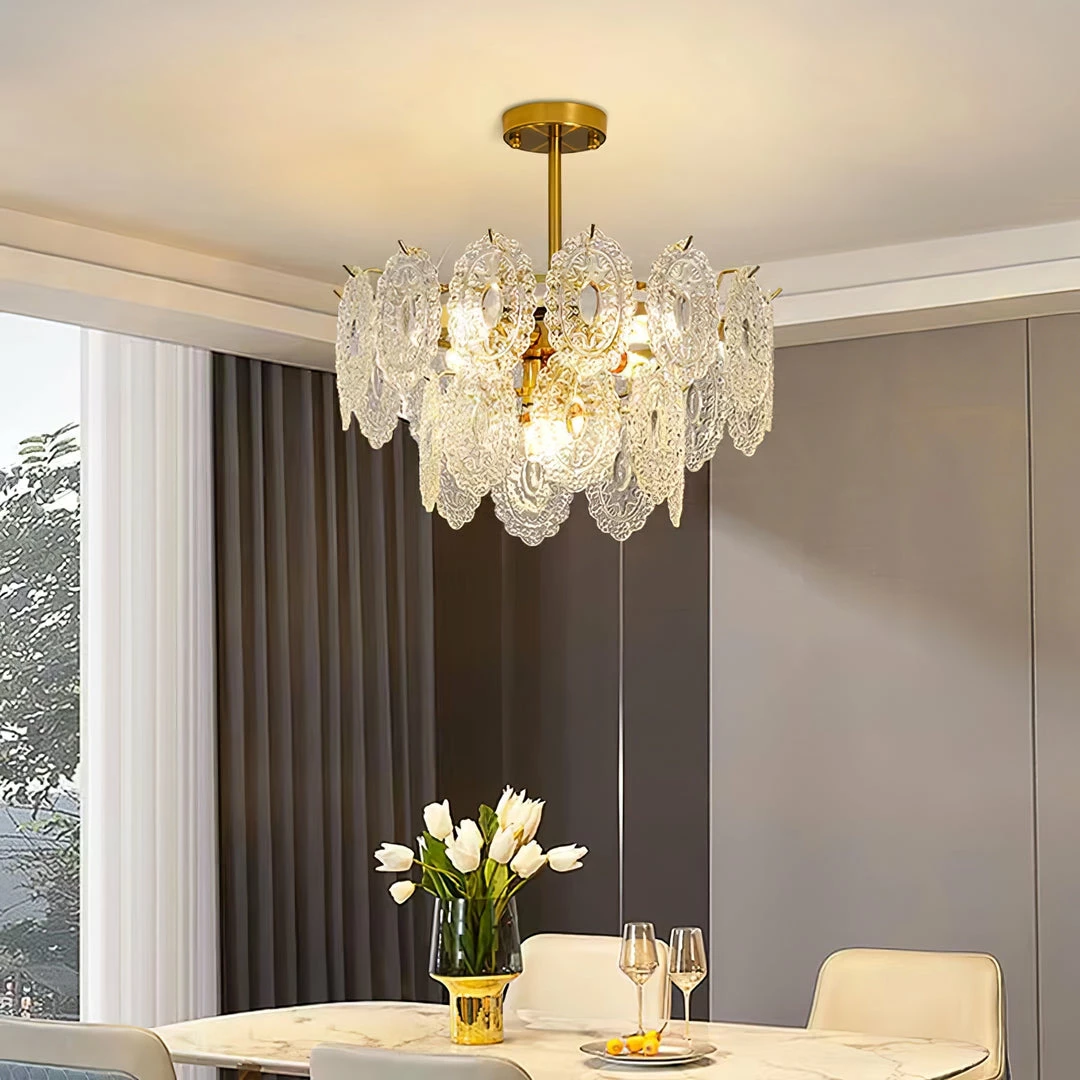 Promo โญ Vakkerlight Wave Glass Chandelier ๐ 29 Vakkerlight Wave Glass Chandelier