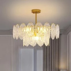 Promo โญ Vakkerlight Wave Glass Chandelier ๐ 64 Vakkerlight Wave Glass Chandelier
