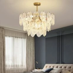 Promo โญ Vakkerlight Wave Glass Chandelier ๐ 65 Vakkerlight Wave Glass Chandelier