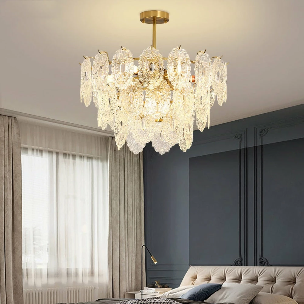 Promo โญ Vakkerlight Wave Glass Chandelier ๐ 33 Vakkerlight Wave Glass Chandelier