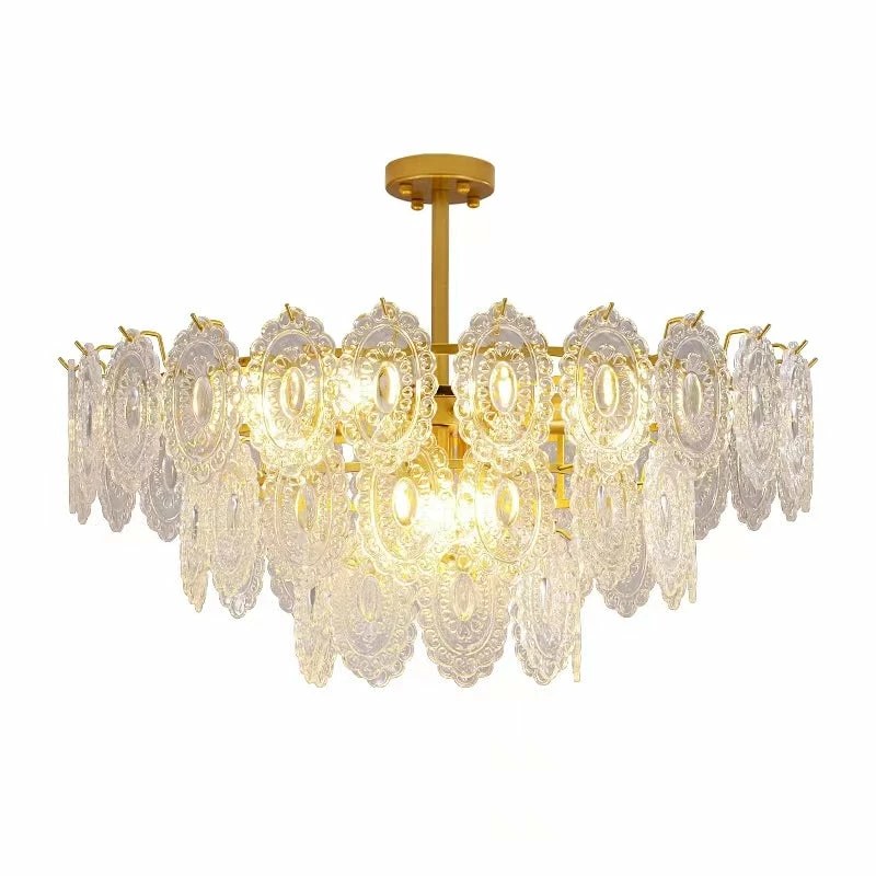 Promo โญ Vakkerlight Wave Glass Chandelier ๐ 34 Vakkerlight Wave Glass Chandelier