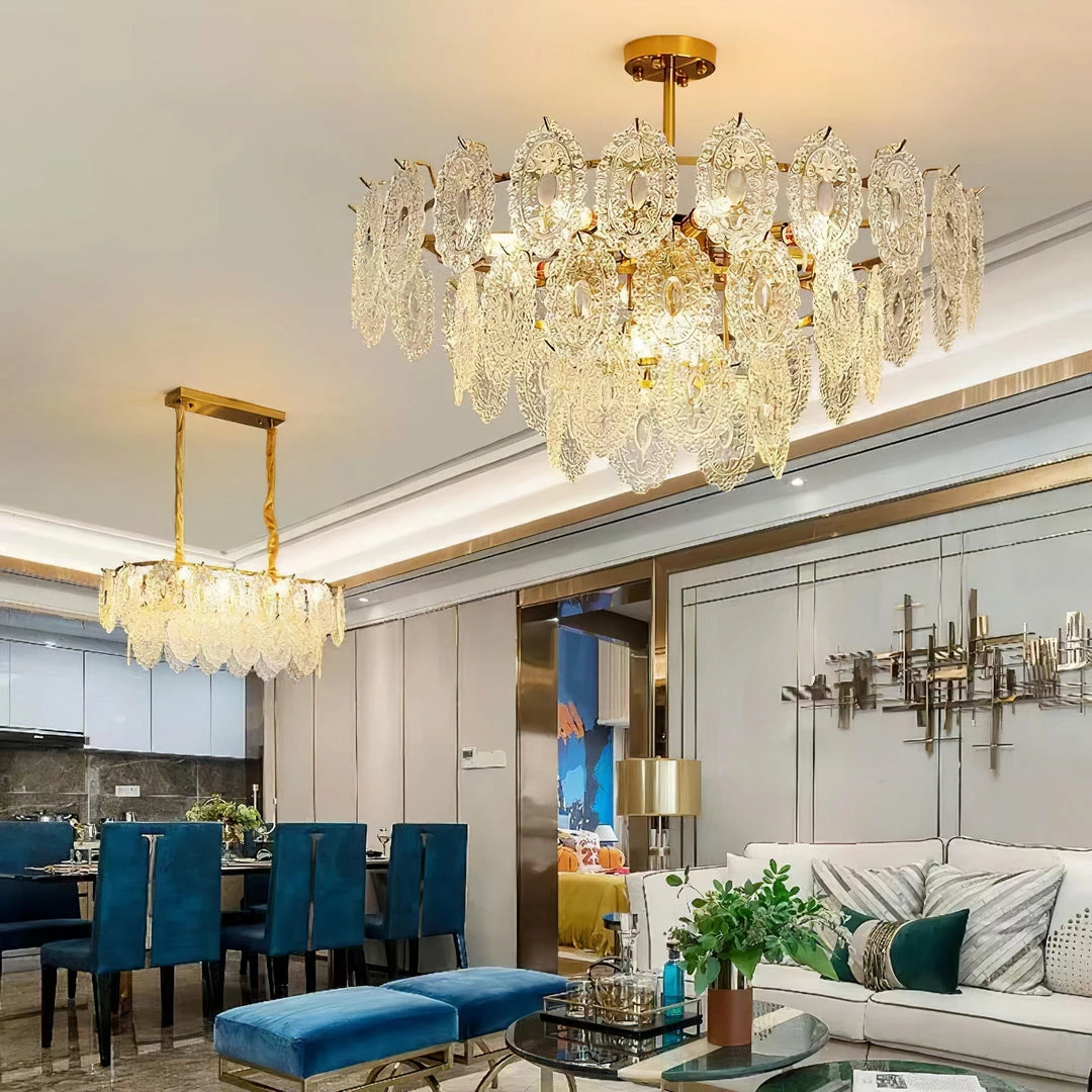 Promo โญ Vakkerlight Wave Glass Chandelier ๐ 14 Vakkerlight Wave Glass Chandelier