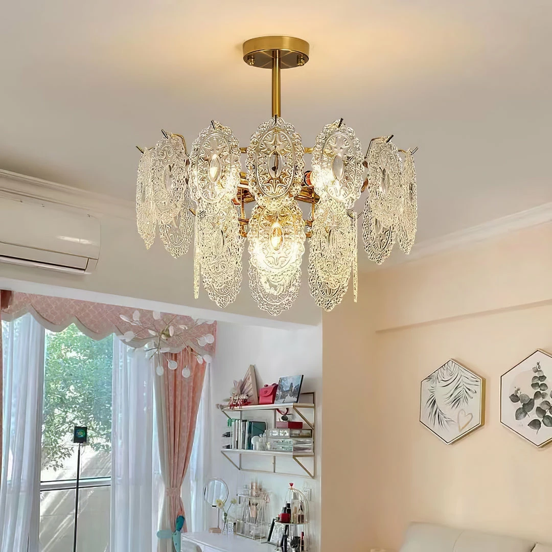 Promo โญ Vakkerlight Wave Glass Chandelier ๐ 15 Vakkerlight Wave Glass Chandelier