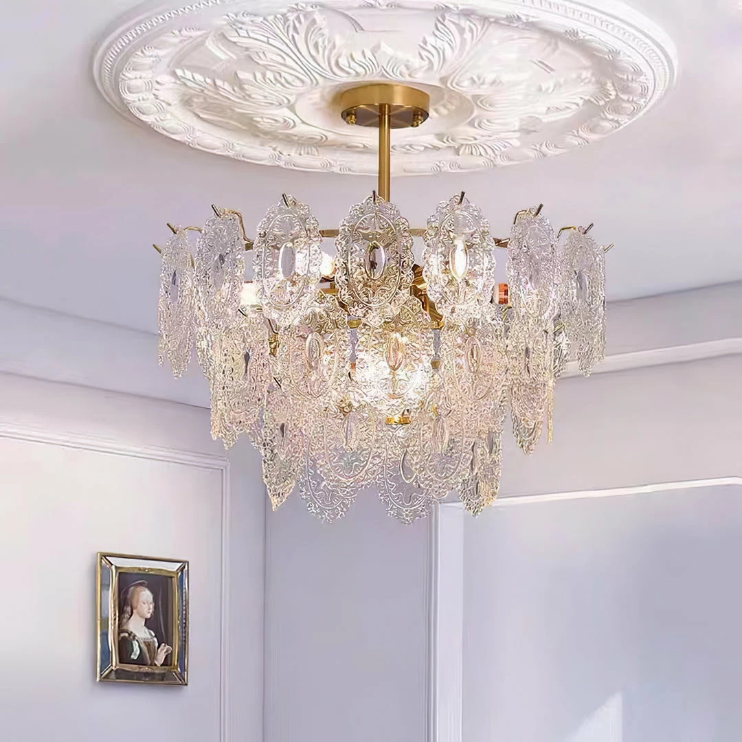 Promo โญ Vakkerlight Wave Glass Chandelier ๐ 16 Vakkerlight Wave Glass Chandelier