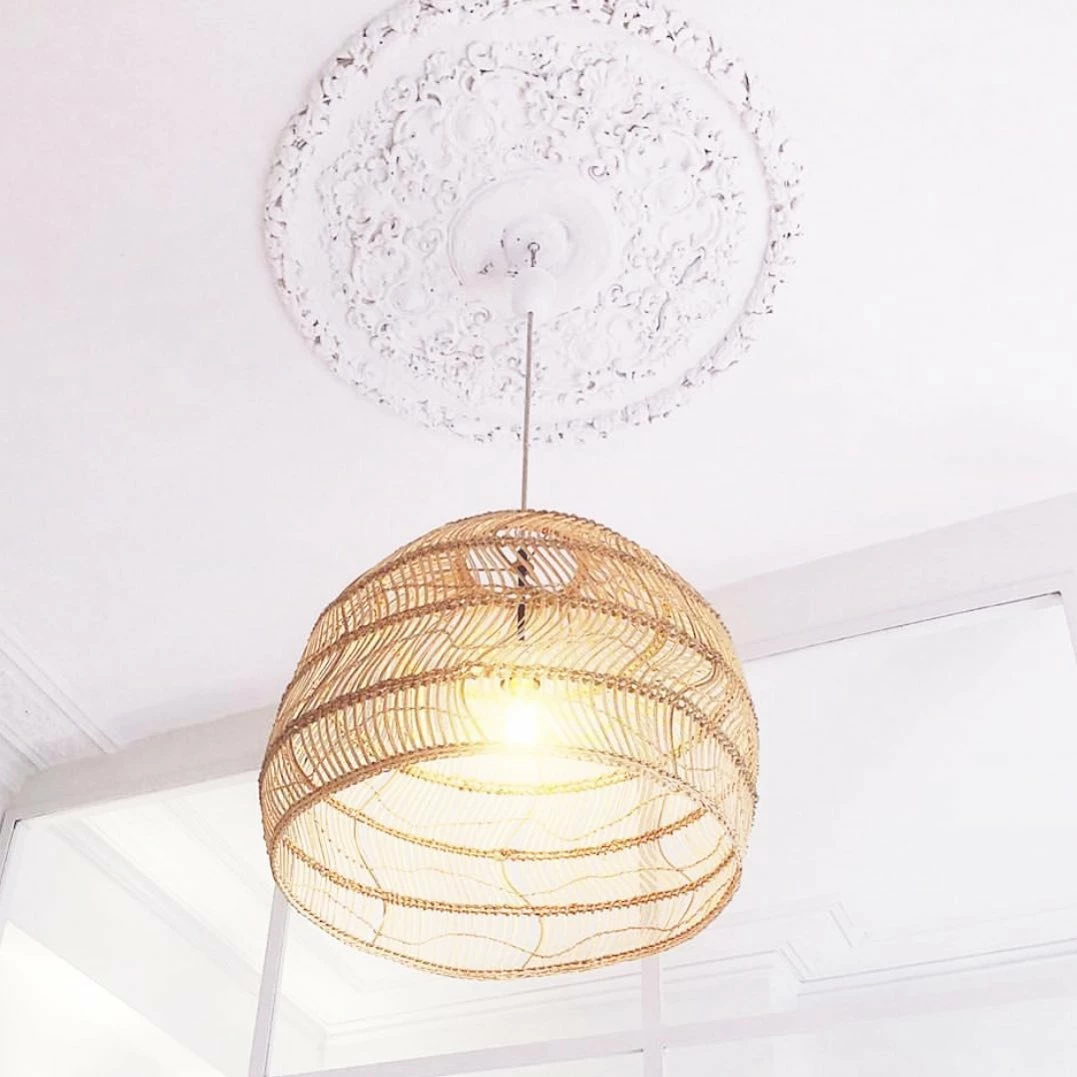 Cheap 🎉 Vakkerlight Pendant Lights Wicker Pendant Lamp 😀 21 Vakkerlight Pendant Lights Wicker Pendant Lamp