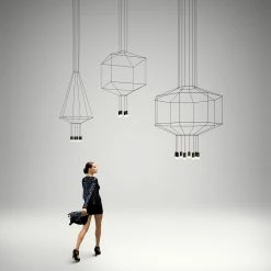 Discount ๐ Vakkerlight Chandeliers Geometric Lines Pendant Lamp ๐ 109 Vakkerlight Chandeliers Geometric Lines Pendant Lamp
