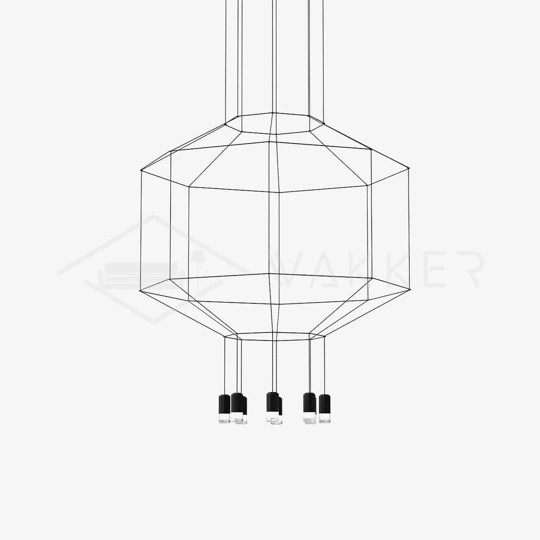 Discount ๐ Vakkerlight Chandeliers Geometric Lines Pendant Lamp ๐ 3 Vakkerlight Chandeliers Geometric Lines Pendant Lamp
