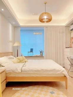 Vakkerlight Pendant Lights Wooden Pumpkin Pendant Lamp