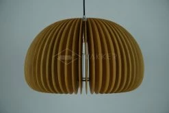 Vakkerlight Pendant Lights Wooden Pumpkin Pendant Lamp