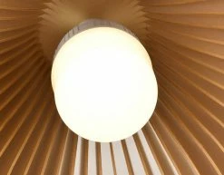 Vakkerlight Pendant Lights Wooden Pumpkin Pendant Lamp