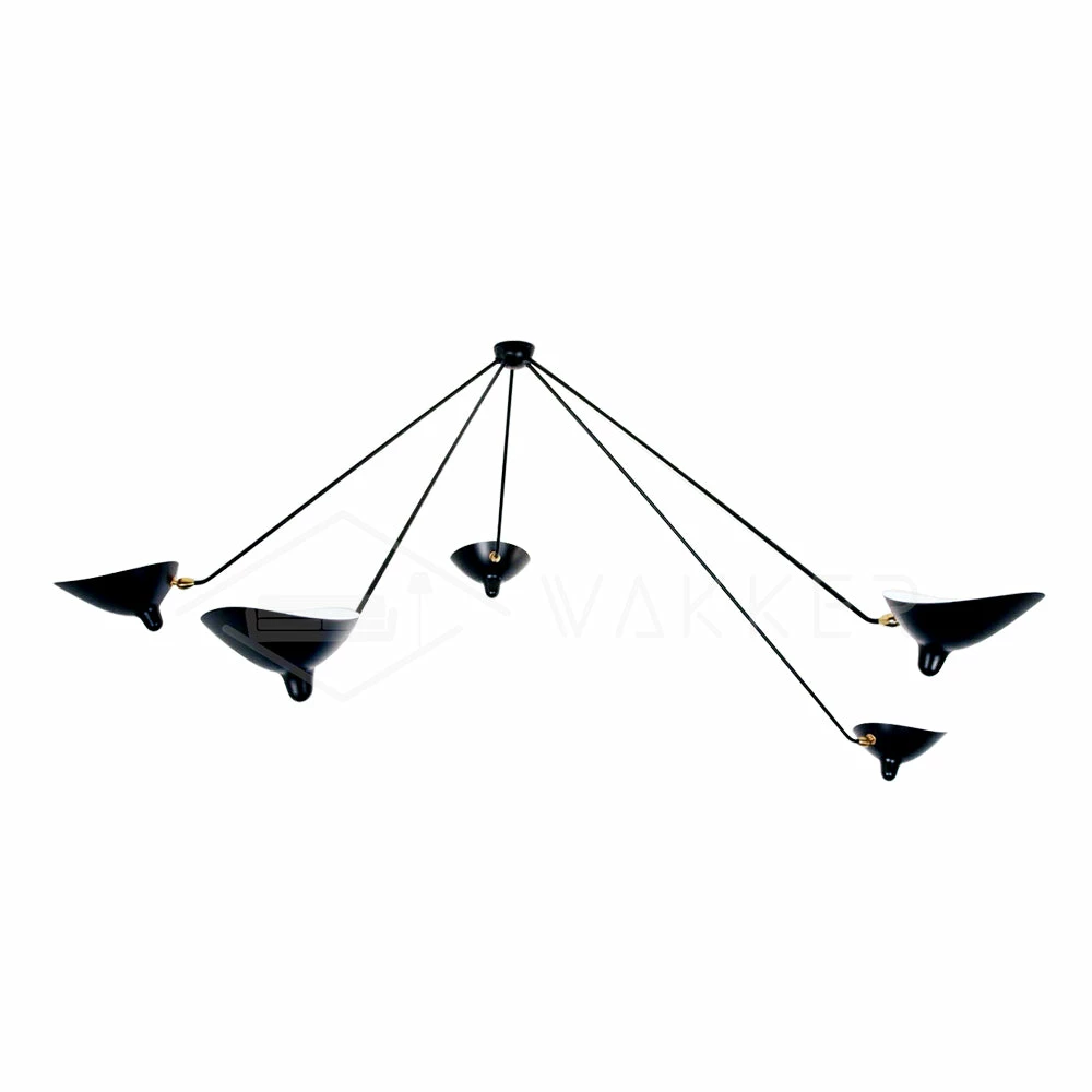 Discount ๐ Vakkerlight Serge Mouille Ceiling Lamp ๐ 9 Vakkerlight Serge Mouille Ceiling Lamp