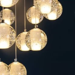 Discount ⌛ Vakkerlight Ball Crystal Pendant Light 🤩 104 Vakkerlight Ball Crystal Pendant Light