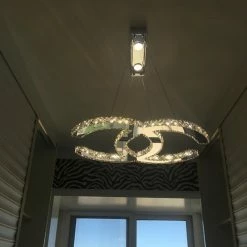 Vakkerlight Stainless Steel Crystal Chandeliers