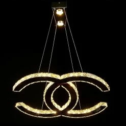 Vakkerlight Stainless Steel Crystal Chandeliers