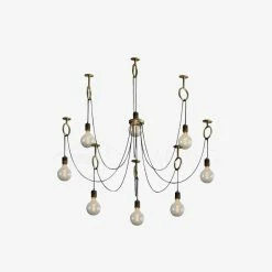Vakkerlight Chandeliers Industrial Spider Chandelier