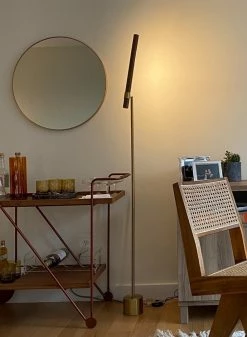 Vakkerlight Linear Wood Led Floor Lamp Floor Lamps